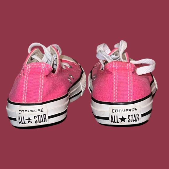 Converse Chuck Taylor All Star Lo Sneaker Little Kids’ Bubble Gum Pink Size 3 - Picture 6 of 8